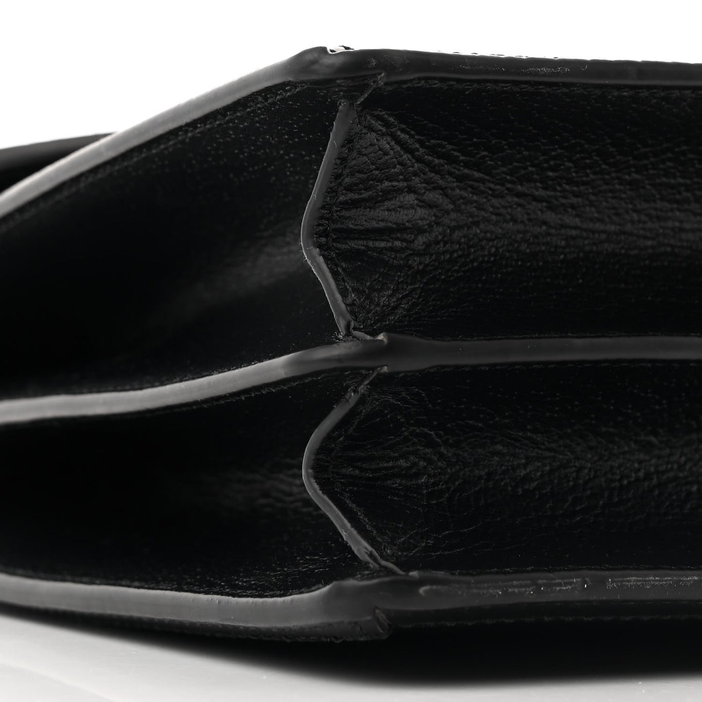 Textured Dollar Calfskin Web Small Ophidia Padlock Top Handle Bag Black