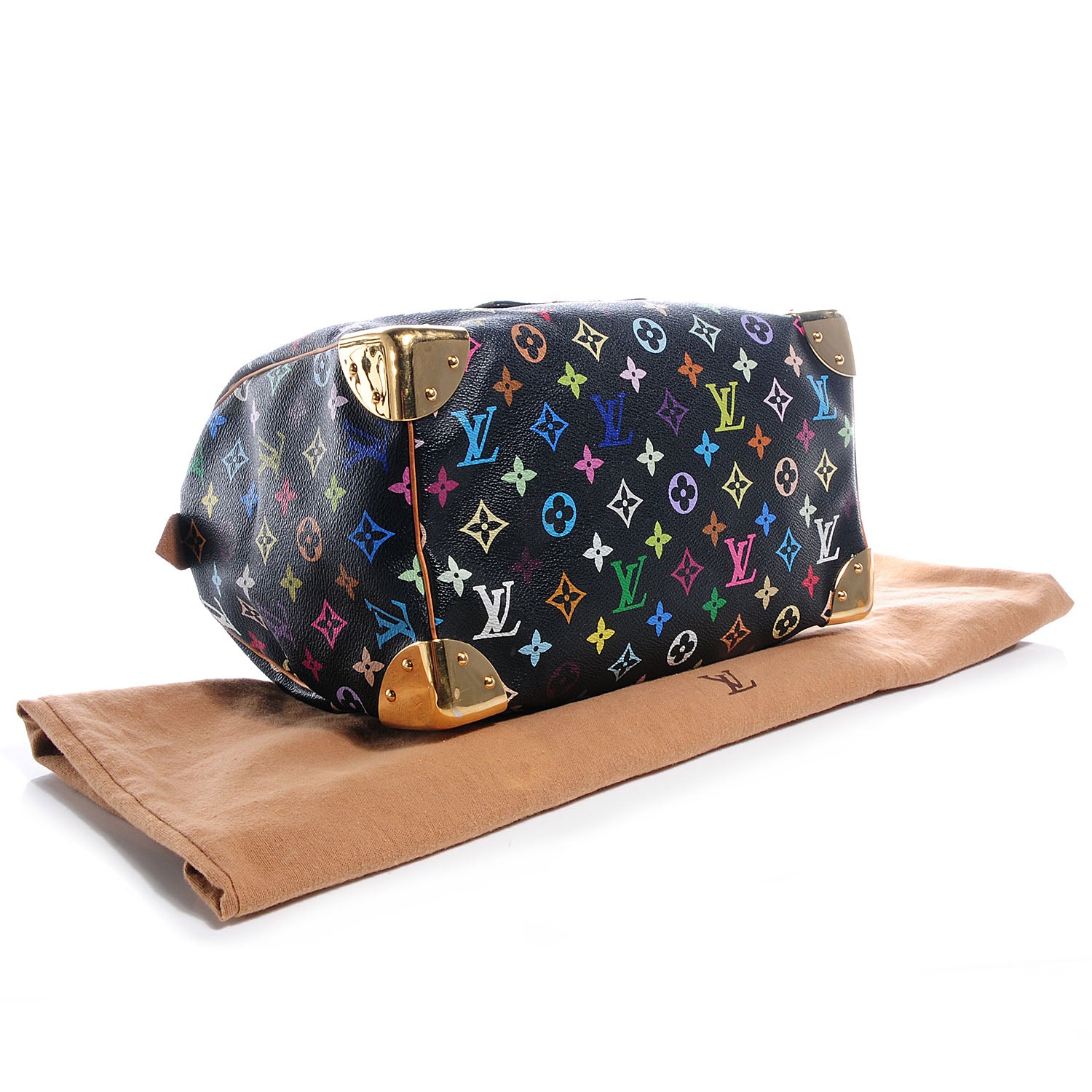 Louis Vuitton Monogram Multicolor Speedy 30 Black 4 of 7