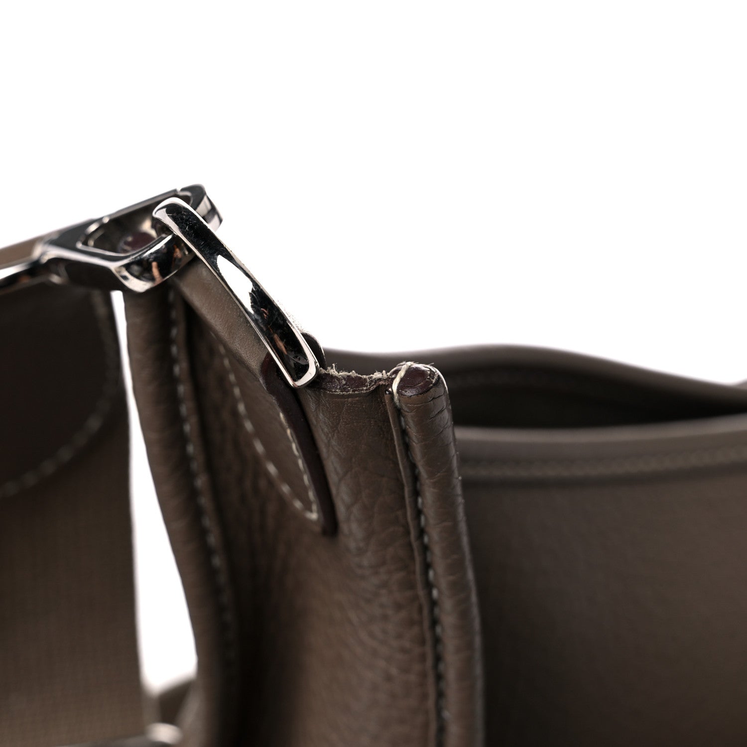 Hermes Taurillon Clemence Evelyne III PM Etoupe 15 of 20