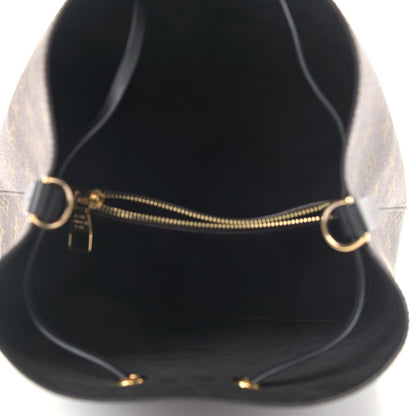 Louis Vuitton Monogram Neonoe MM Black 5 of 11