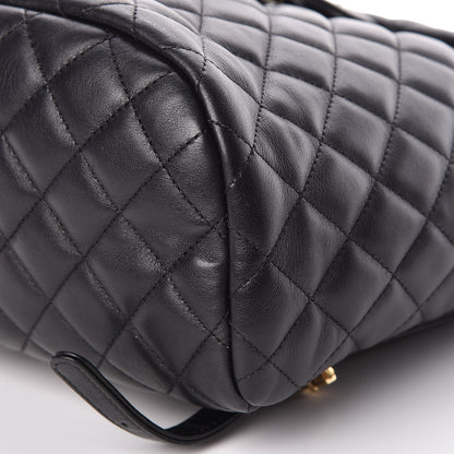 Chanel Lambskin Quilted Small Urban Spirit Backpack Black 10 of 16