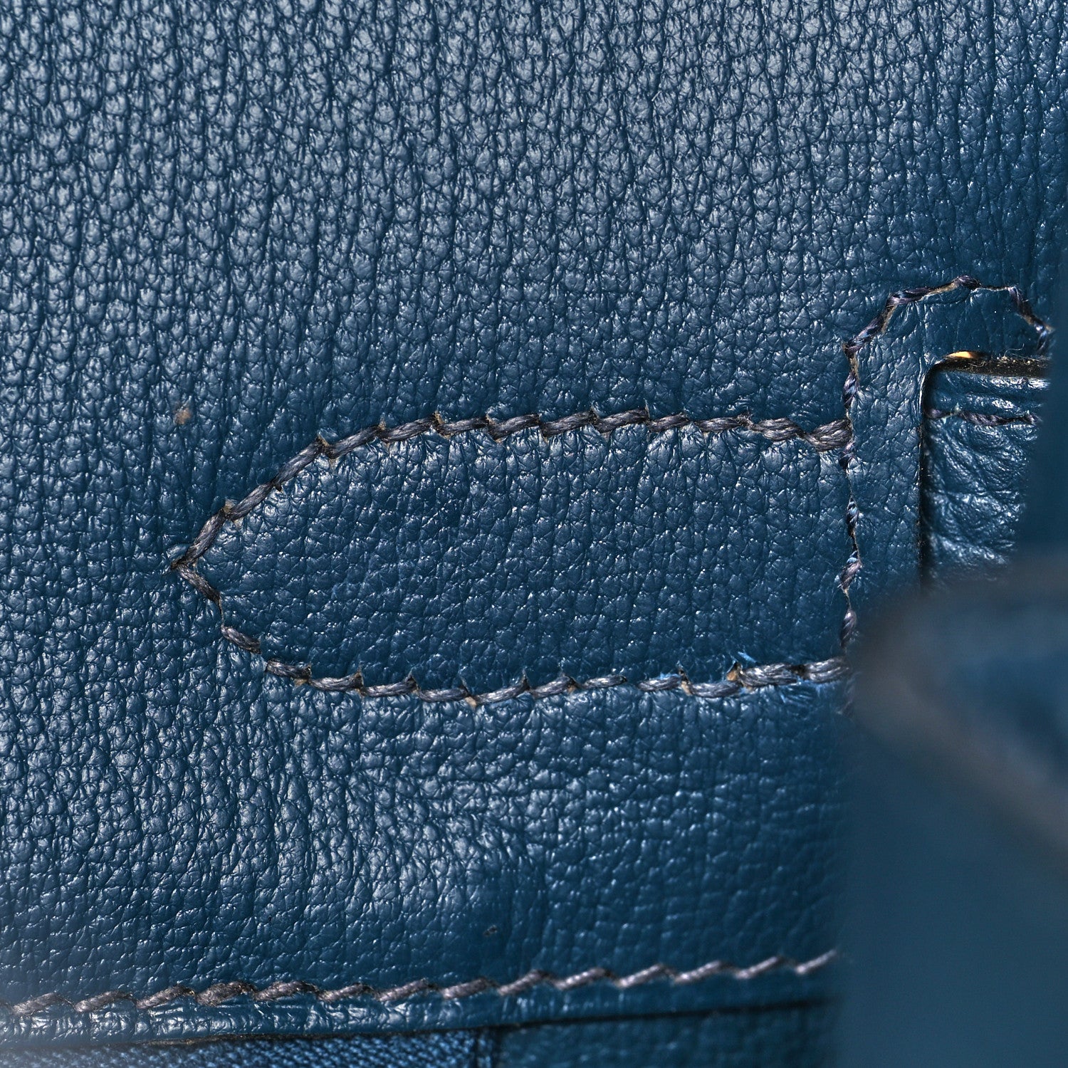 Hermes Togo Birkin 30 Bleu De Malte 23 of 35