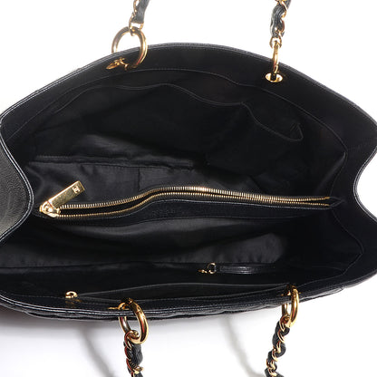 Chanel Caviar XL Grand Shopping Tote GST Black 5 of 7