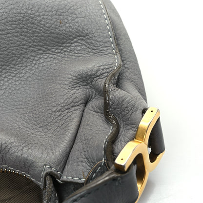 Chloe Calfskin Large Marcie Hobo Stone 10 of 15