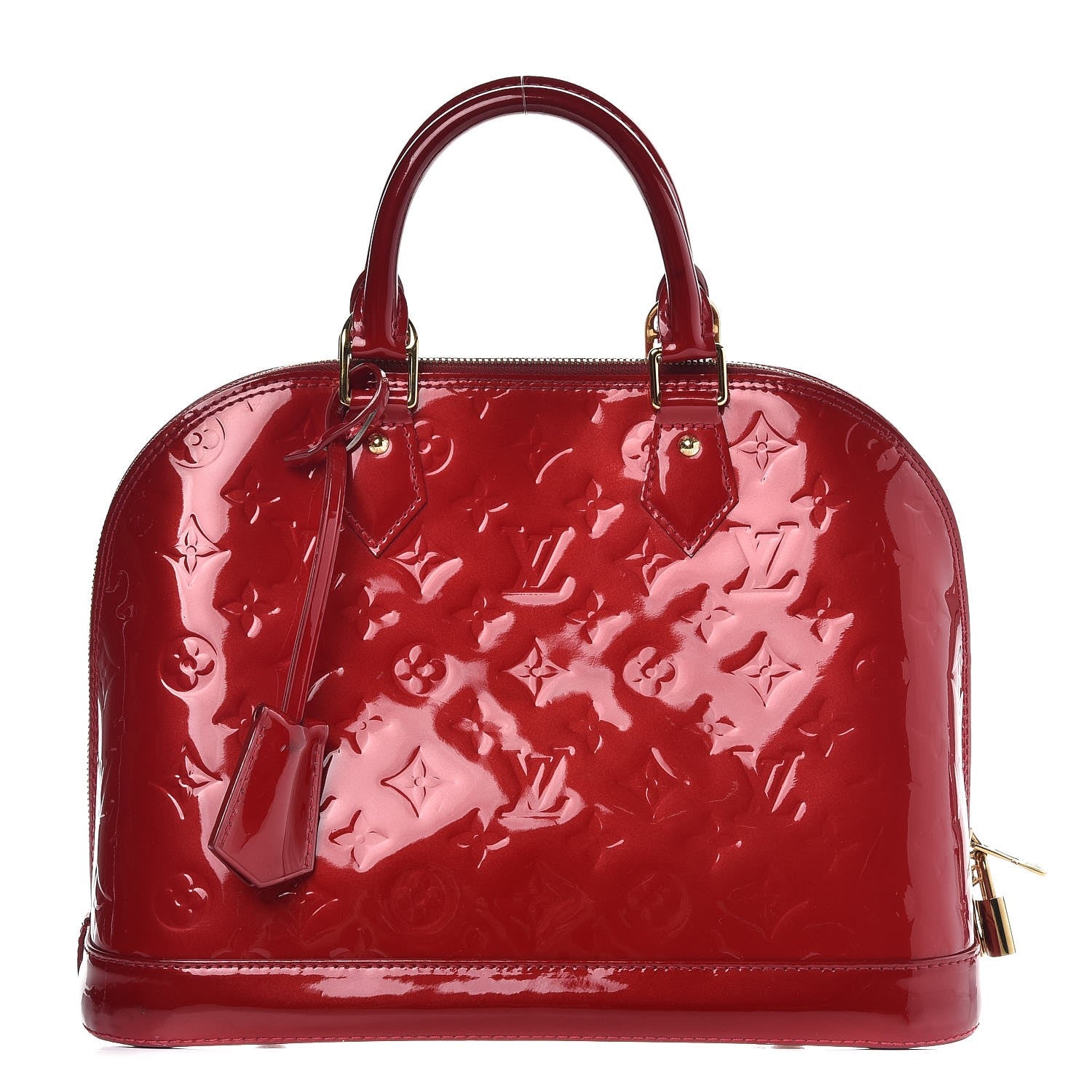 Louis Vuitton Vernis Alma PM Pomme D'Amour 1 of 15