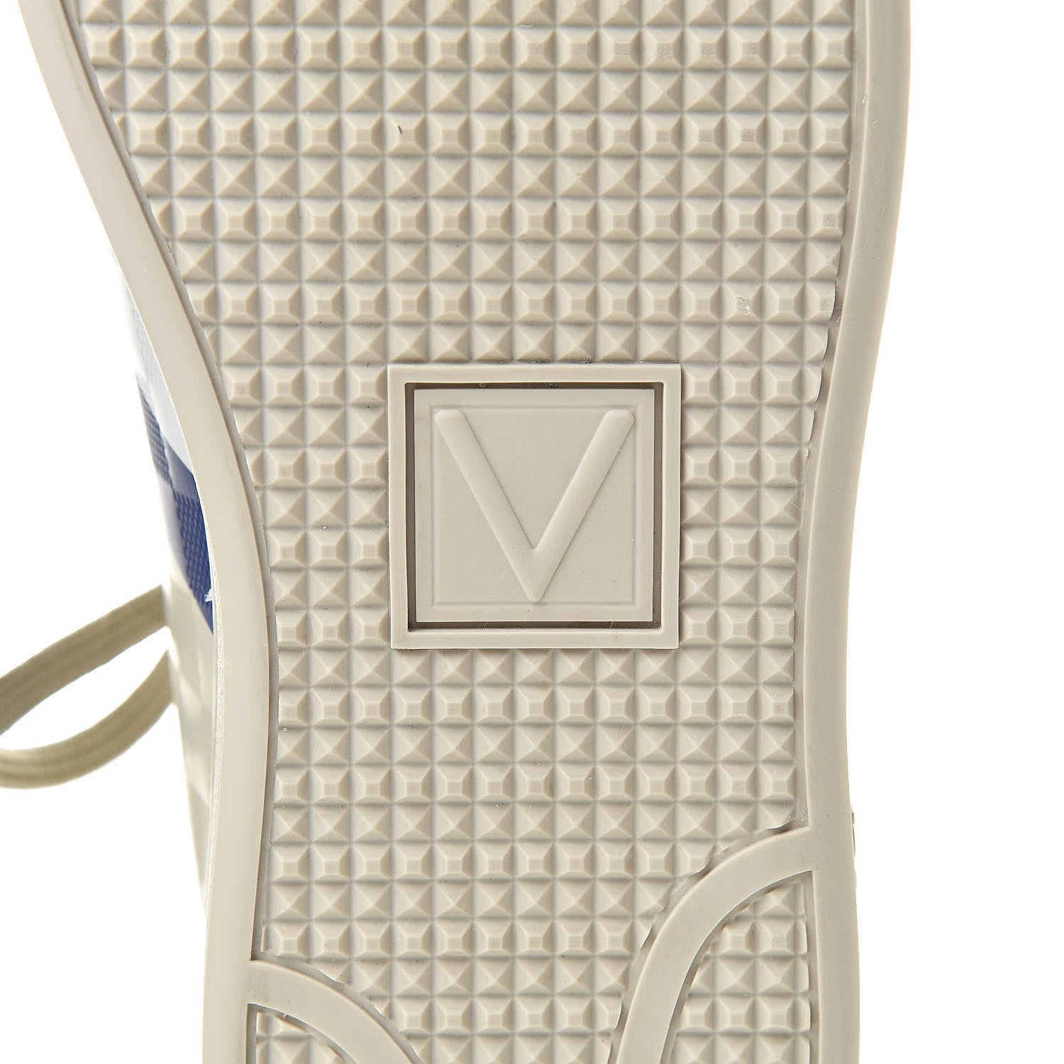 Louis Vuitton Calfskin Damier Embossed Frontrow Sneakers 10 Creme 6 of 8