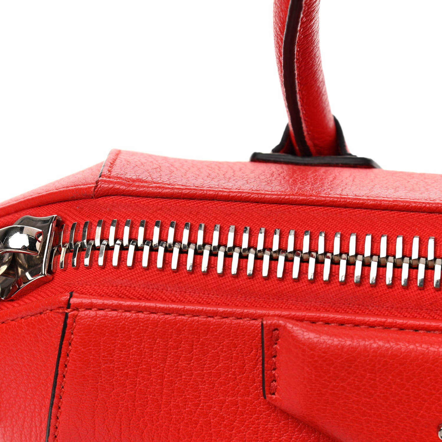 Givenchy Sugar Goatskin Small Antigona Red 12 of 12