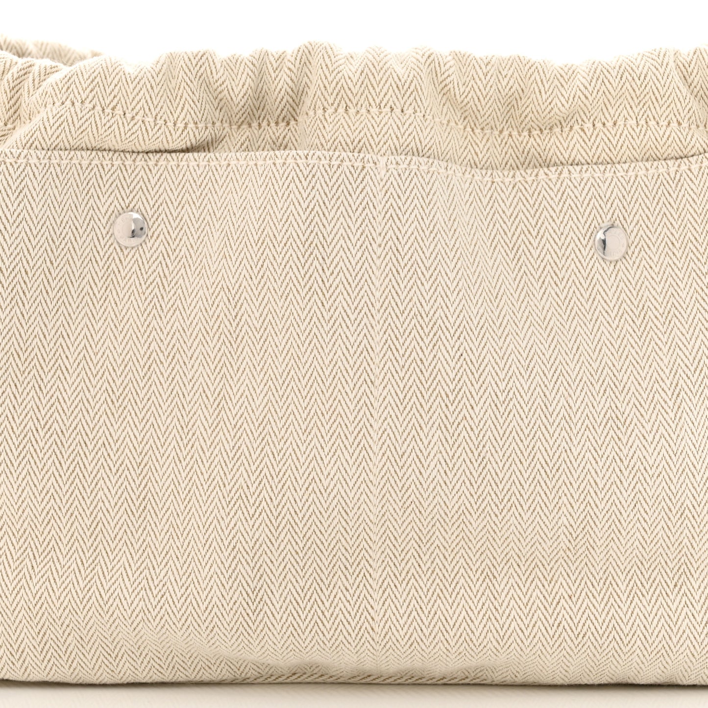 Canvas Barenia Fourbi 25 MM Pouch Naturel Fauve