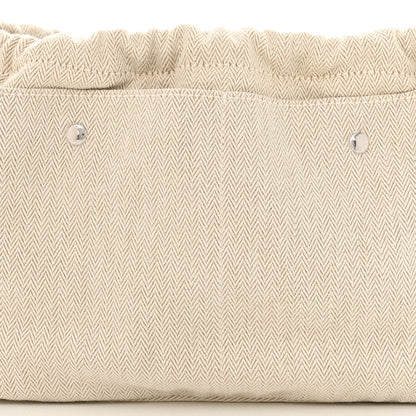 Hermes Canvas Barenia Fourbi 25 MM Pouch Naturel Fauve 8 of 11