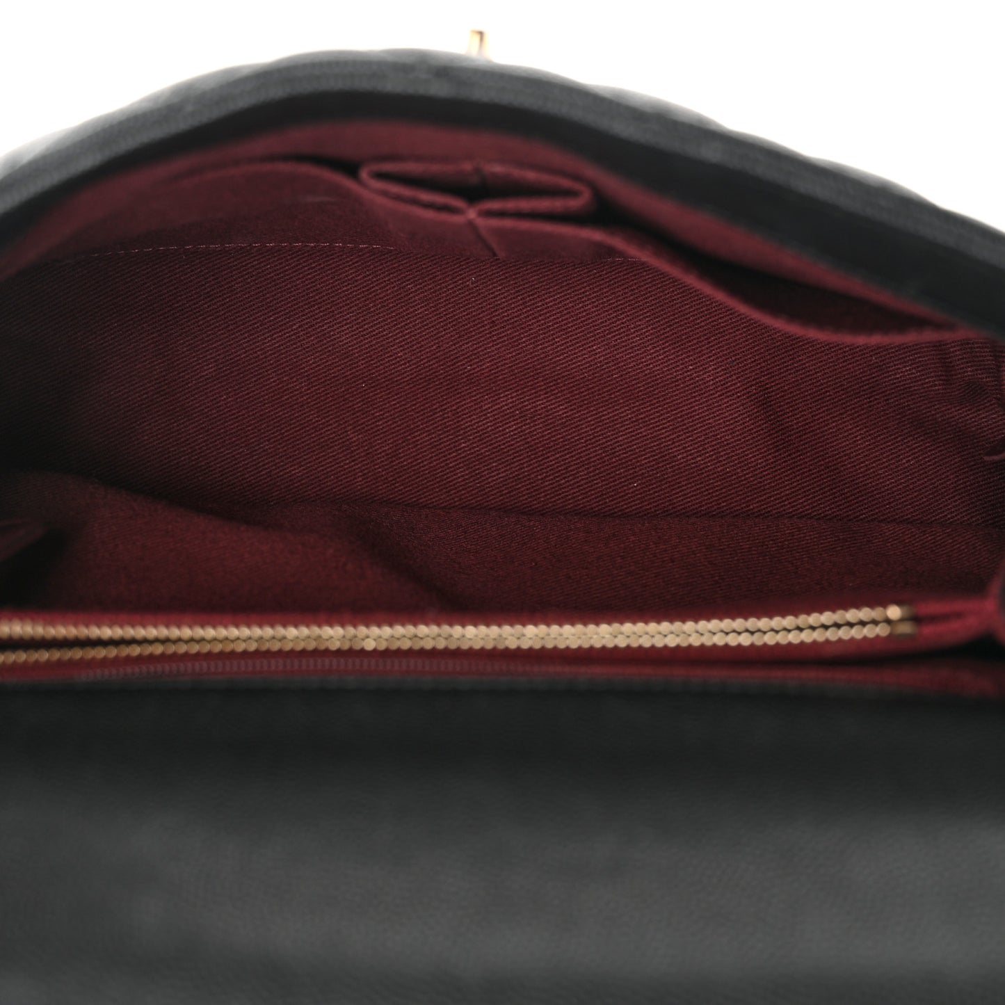 Caviar Quilted Small Coco Handle Flap Black