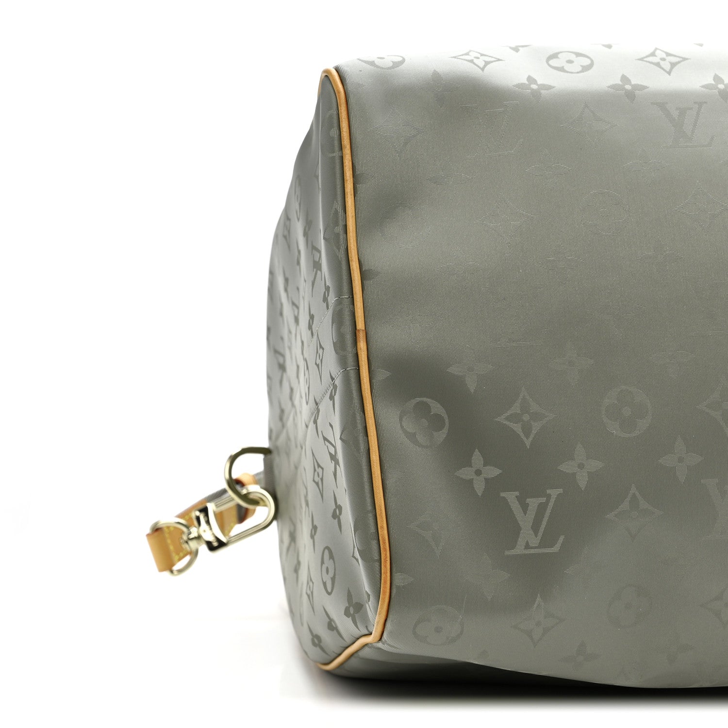 Louis Vuitton Monogram Titanium Keepall Bandouliere 50 8 of 9