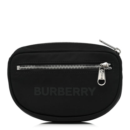 Burberry Econyl Logo Print Small Cannon Bum Bag Black 1 of 7