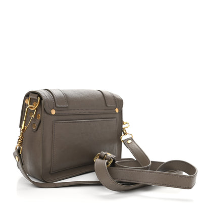 Proenza Schouler Lambskin PS1 Mini Pouch Messenger Smoke 2 of 8