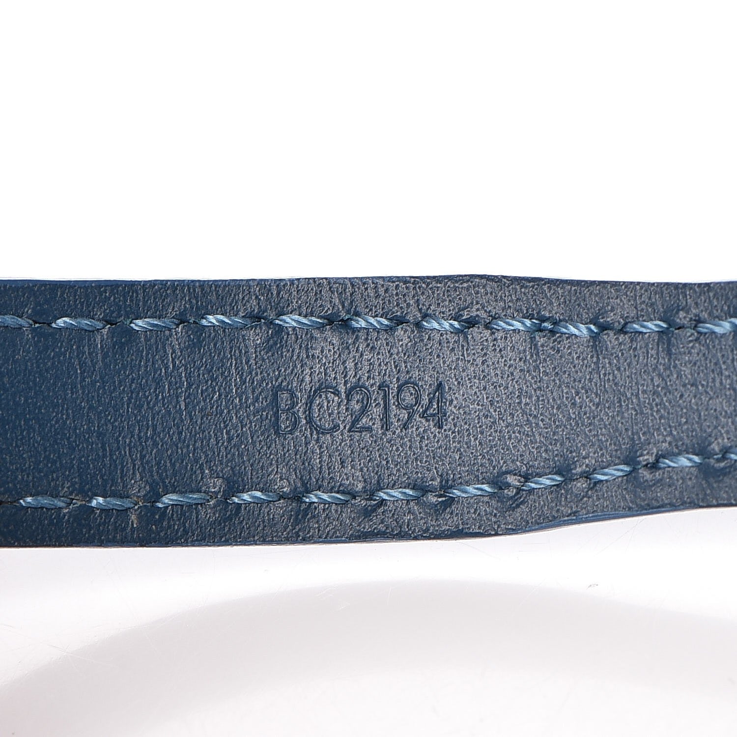 Louis Vuitton Epi Sign It Bracelet Cyan 7 of 8