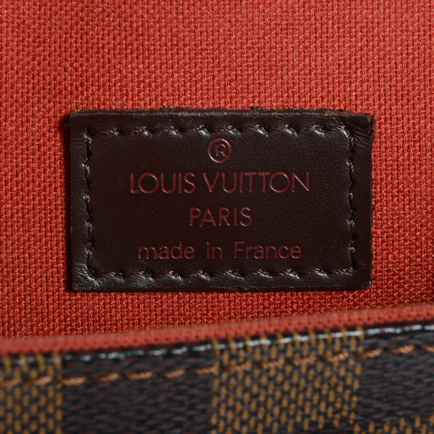 Damier Ebene Portobello Travel Shoulder Bag