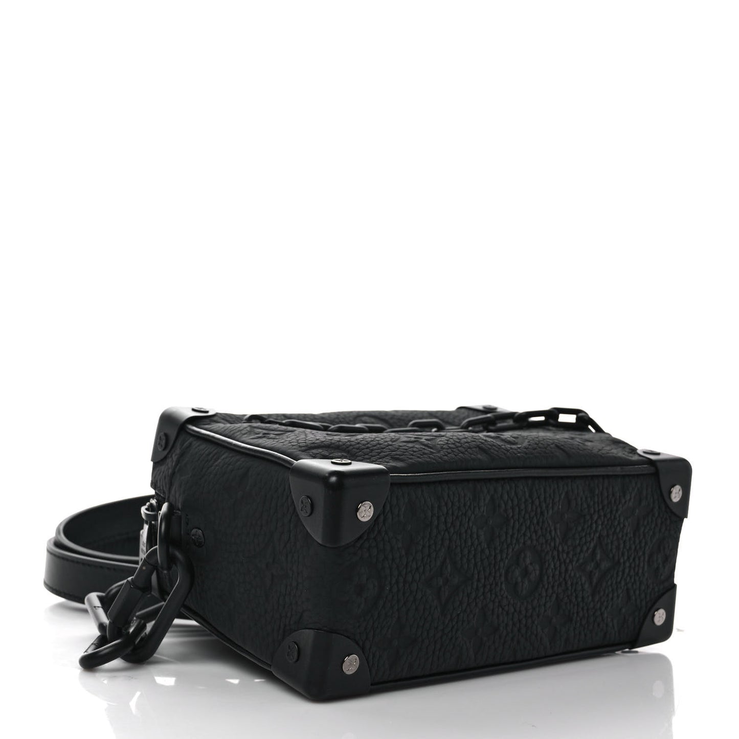 Taurillon Monogram Mini Soft Trunk Black