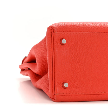 Hermes Togo Kelly Retourne 35 Capucine 9 of 15