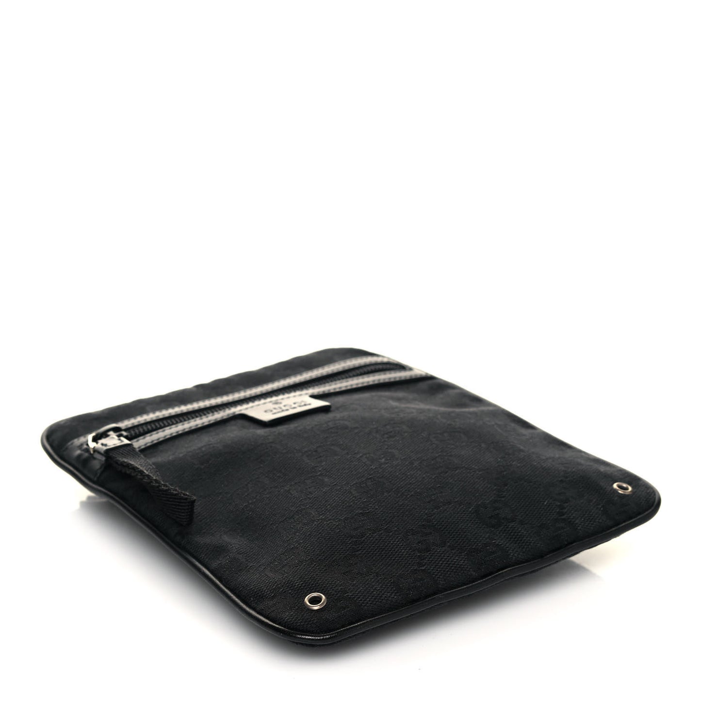 Monogram Small Messenger Black