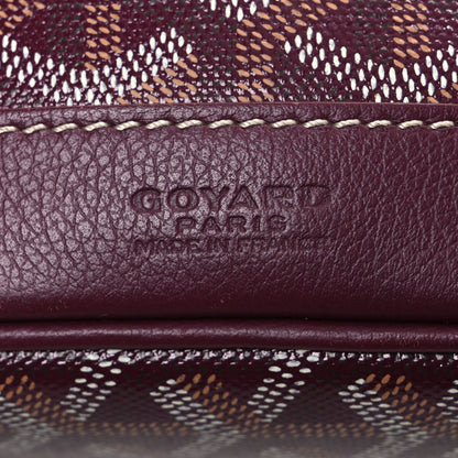 Goyard Goyardine Petit Flot Bucket Bag PM Burgundy 6 of 10