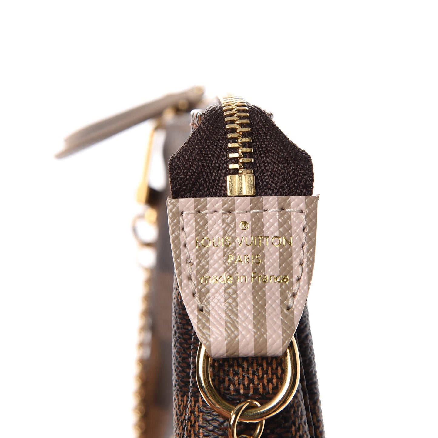 Damier Ebene Trunks and Locks Mini Pochette Accessories