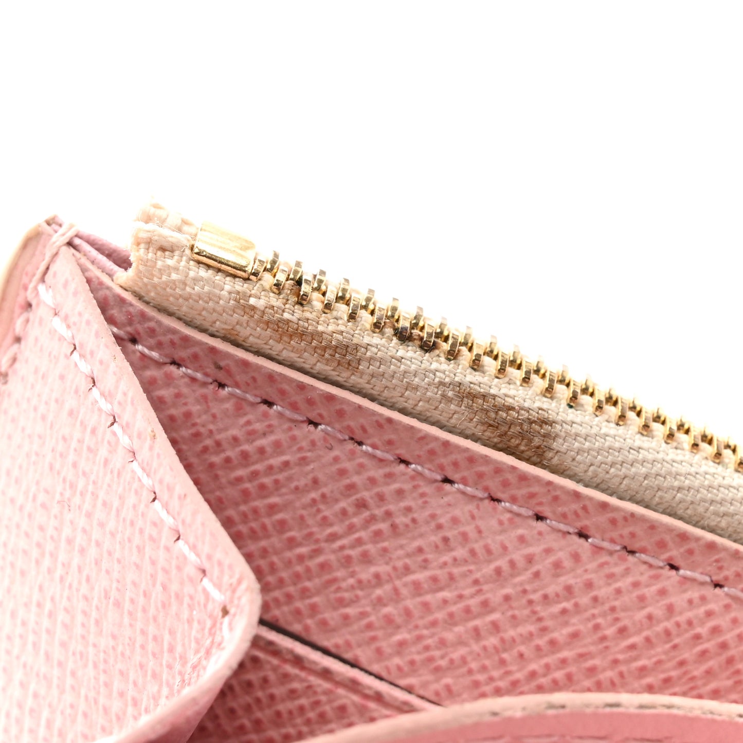Damier Azur Rosalie Coin Purse Rose Ballerine