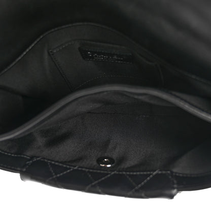 Chanel Lambskin Quilted Fold Up Again Clutch Black 9 of 18
