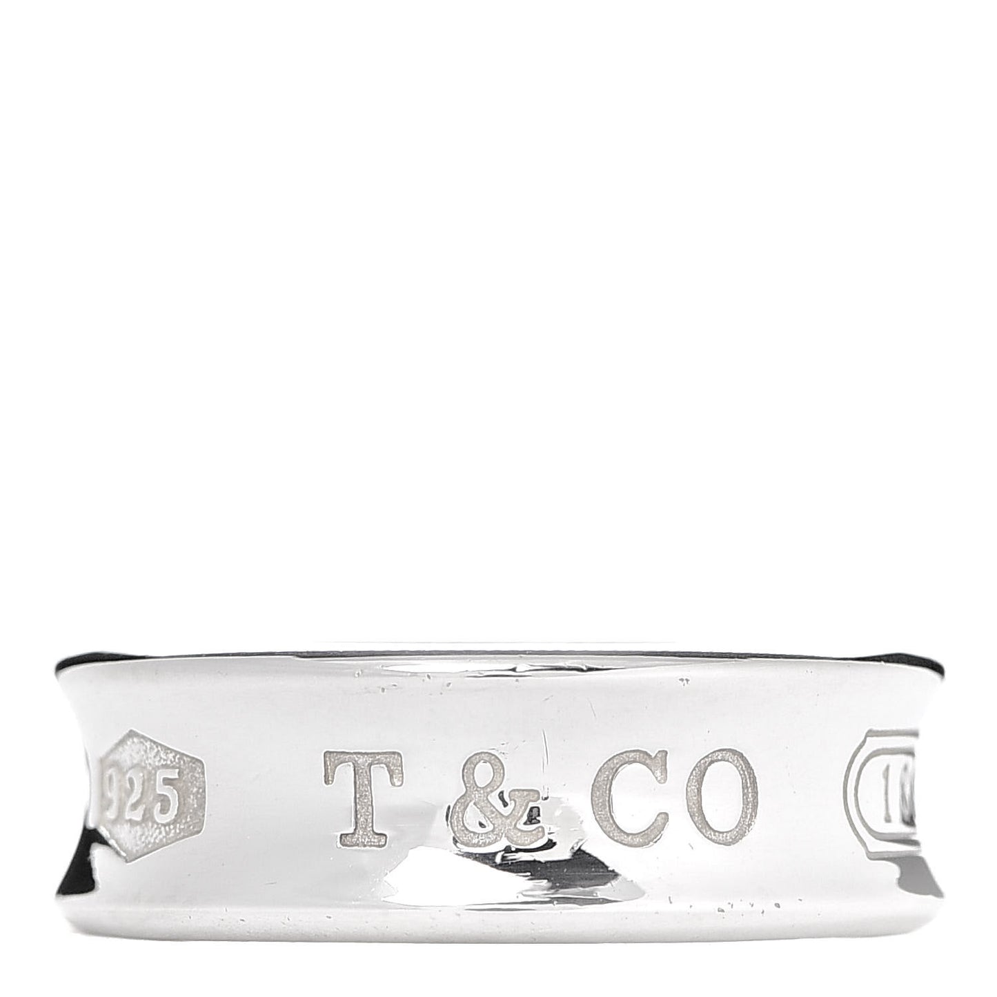 Sterling Silver 1837 Band Ring 53 6.25