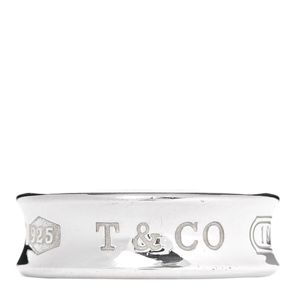 Tiffany Sterling Silver 1837 Band Ring 53 6.25 1 of 5