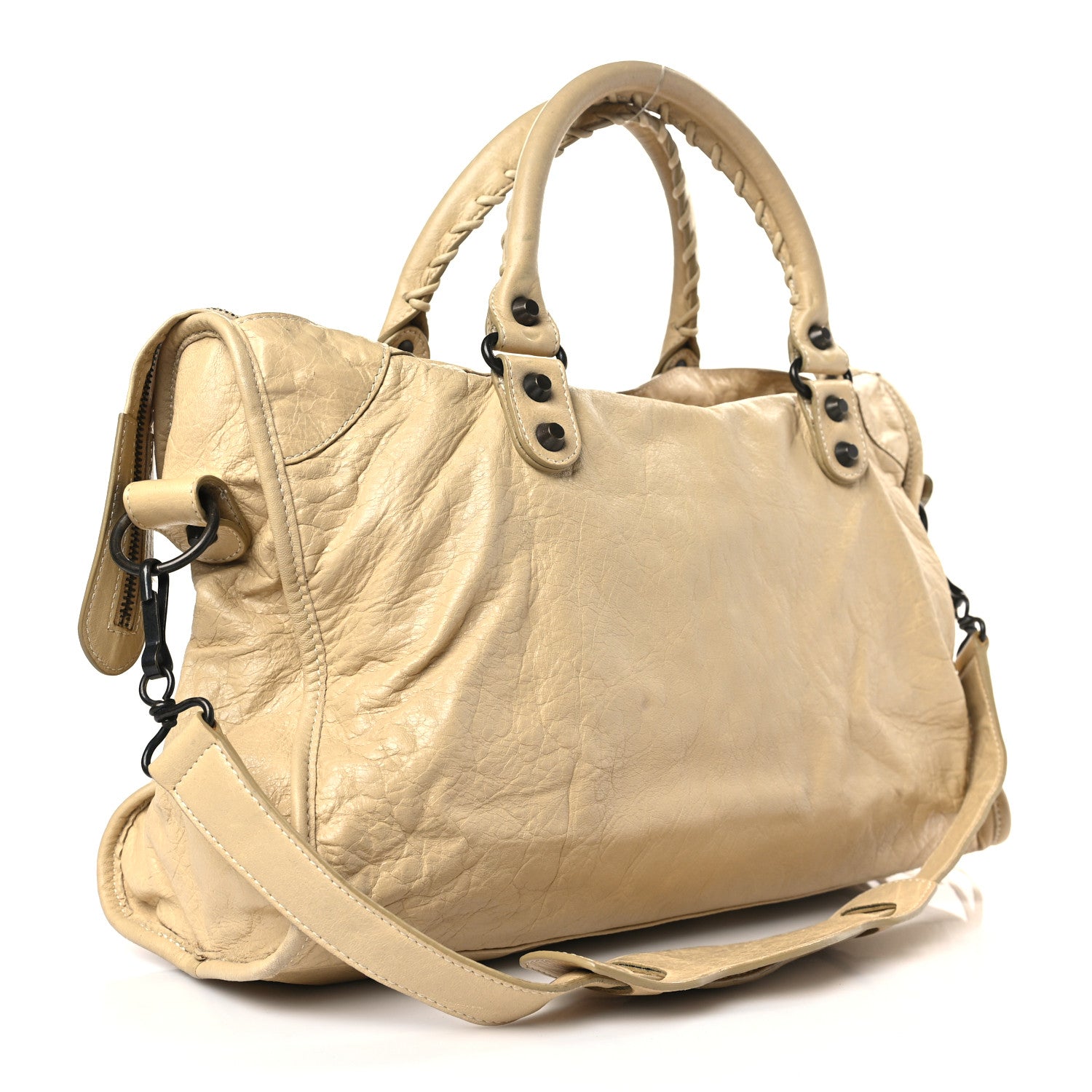 Balenciaga Agneau Classic Hardware City Dune 3 of 9