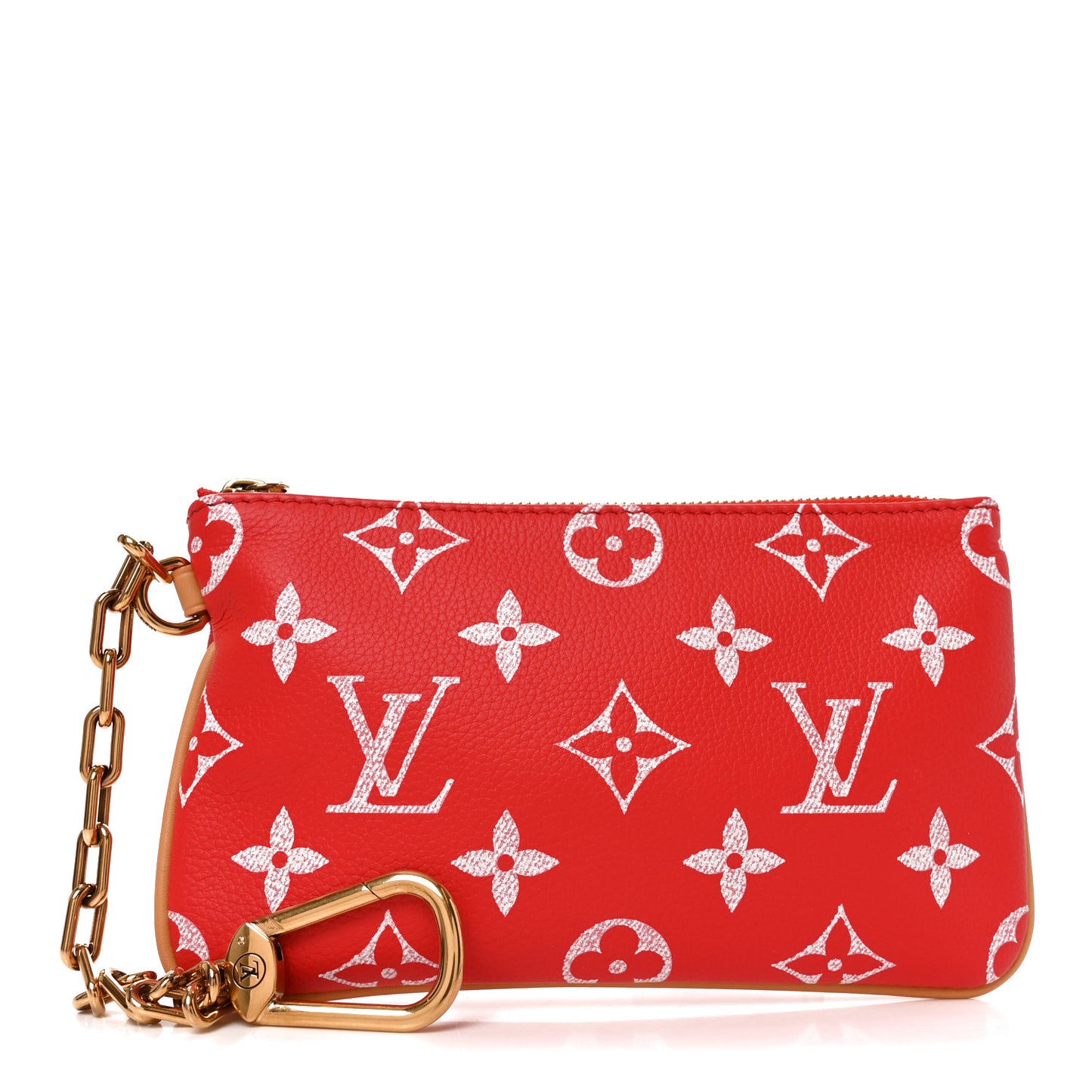 Calfskin Monogram Speedy P9 Bandouliere 50 Pochette Red