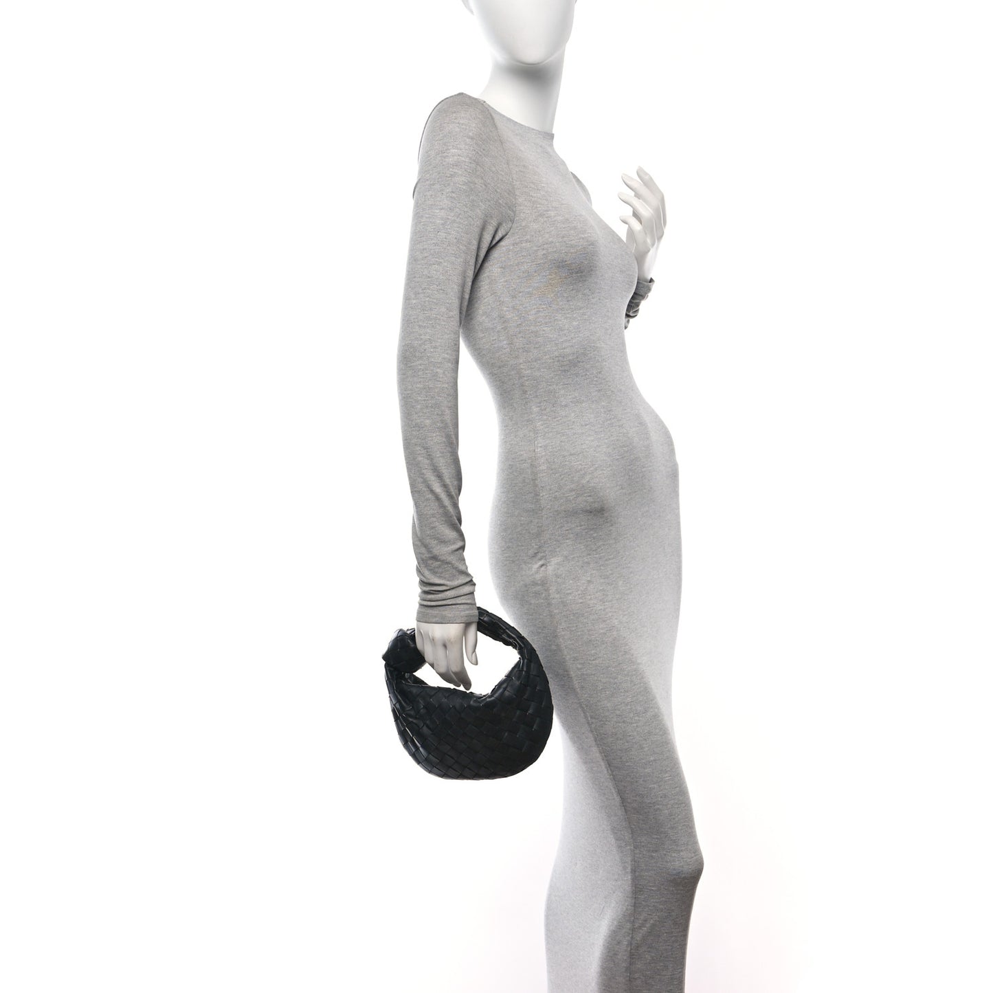 Nappa Intrecciato Mini Jodie Black