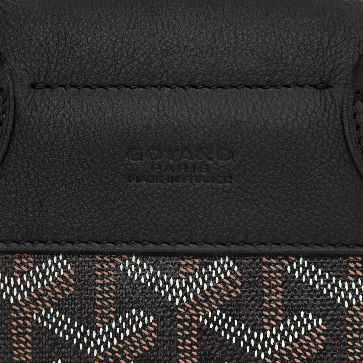 Goyard Goyardine Calfskin Mini Alpin Backpack Black 6 of 9