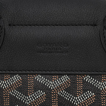 Goyard Goyardine Calfskin Mini Alpin Backpack Black 6 of 9