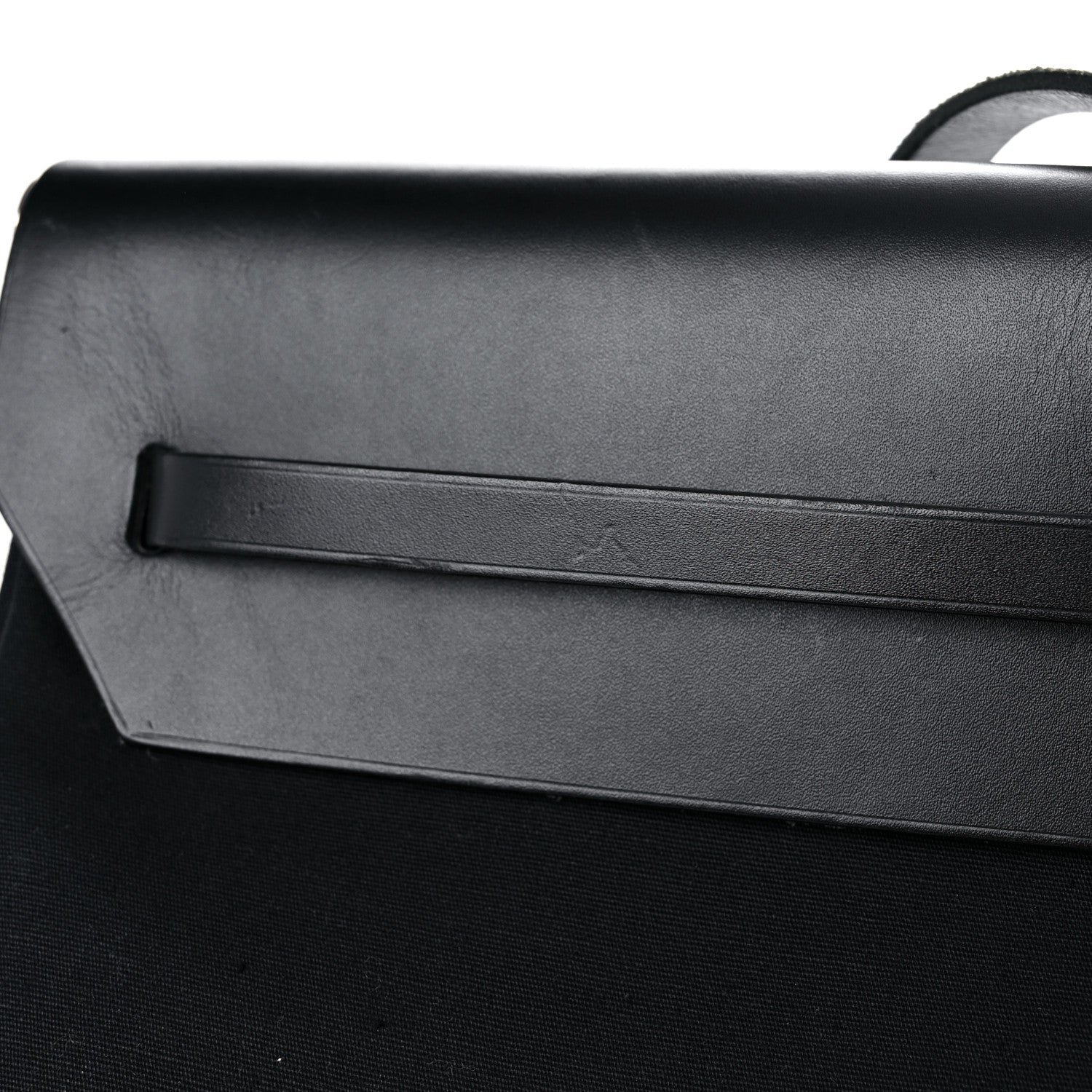 Hermes Toile Vache Hunter Herbag 50 Black 22 of 27