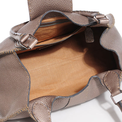 Fendi Cuoio Romano Selleria Sporty Peltro 5 of 7