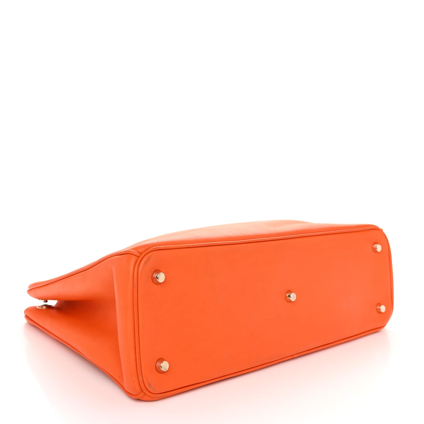 Smooth Calfskin Large Diorissimo Tote Orange