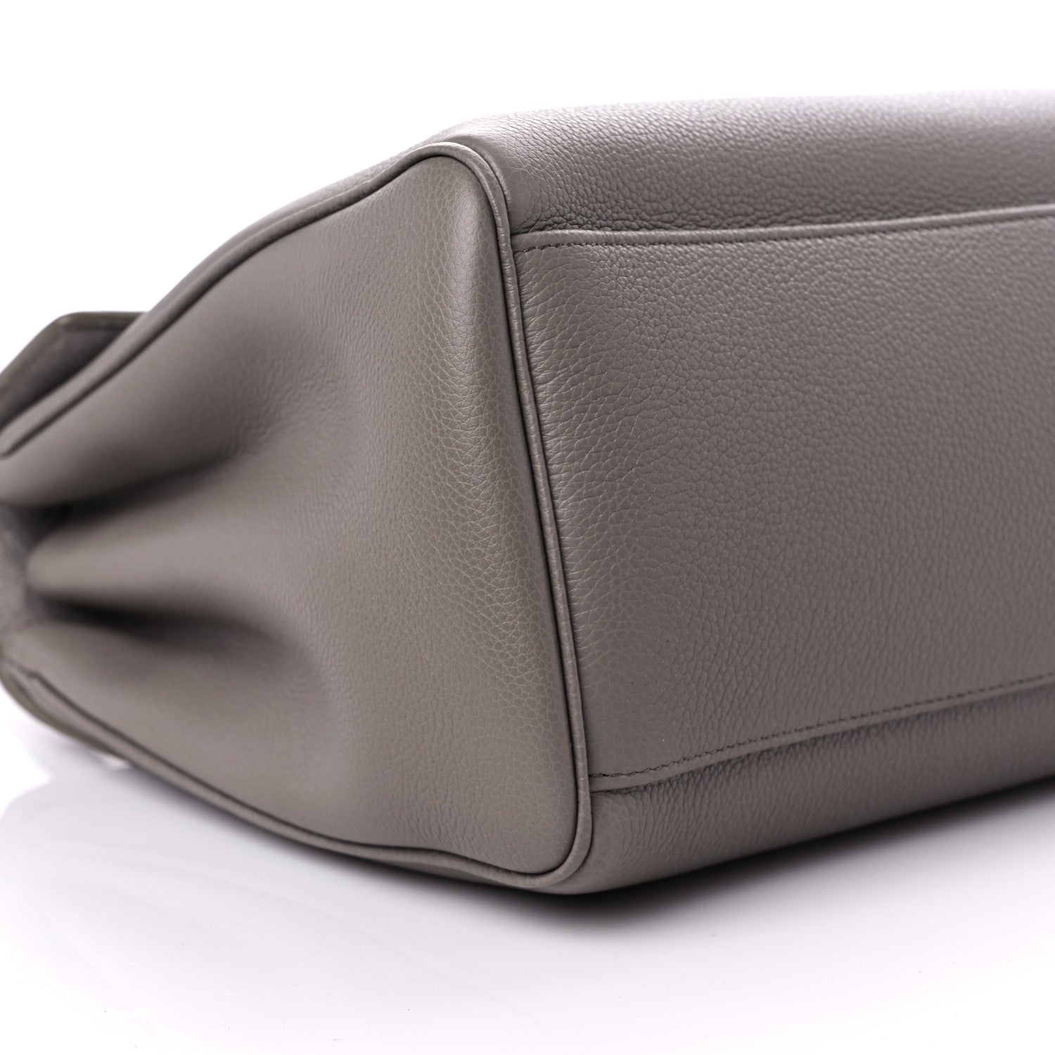 Celine Grained Calfskin Medium Soft 16 Bag Pebble 7 of 9