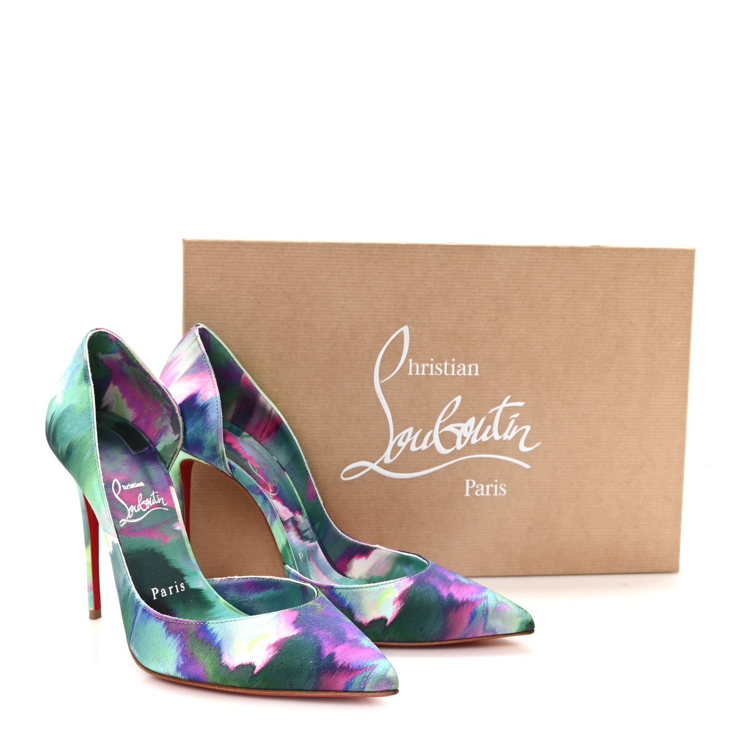 Satin Melancholia Iriza 100 Pumps 37.5 Multicolor