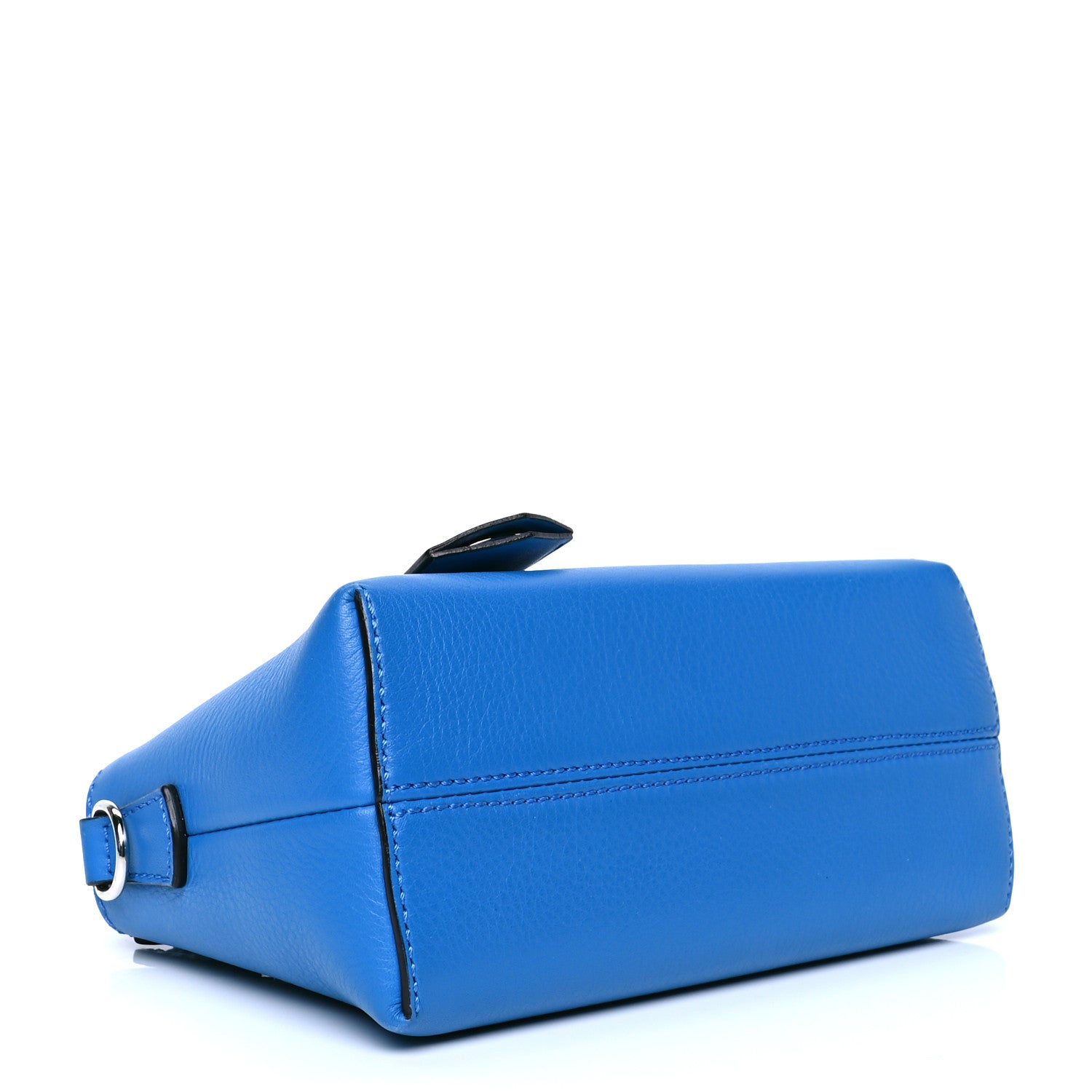 Fendi Vitello Dolce Mini By The Way Boston Bag Blue Royal 3 of 5