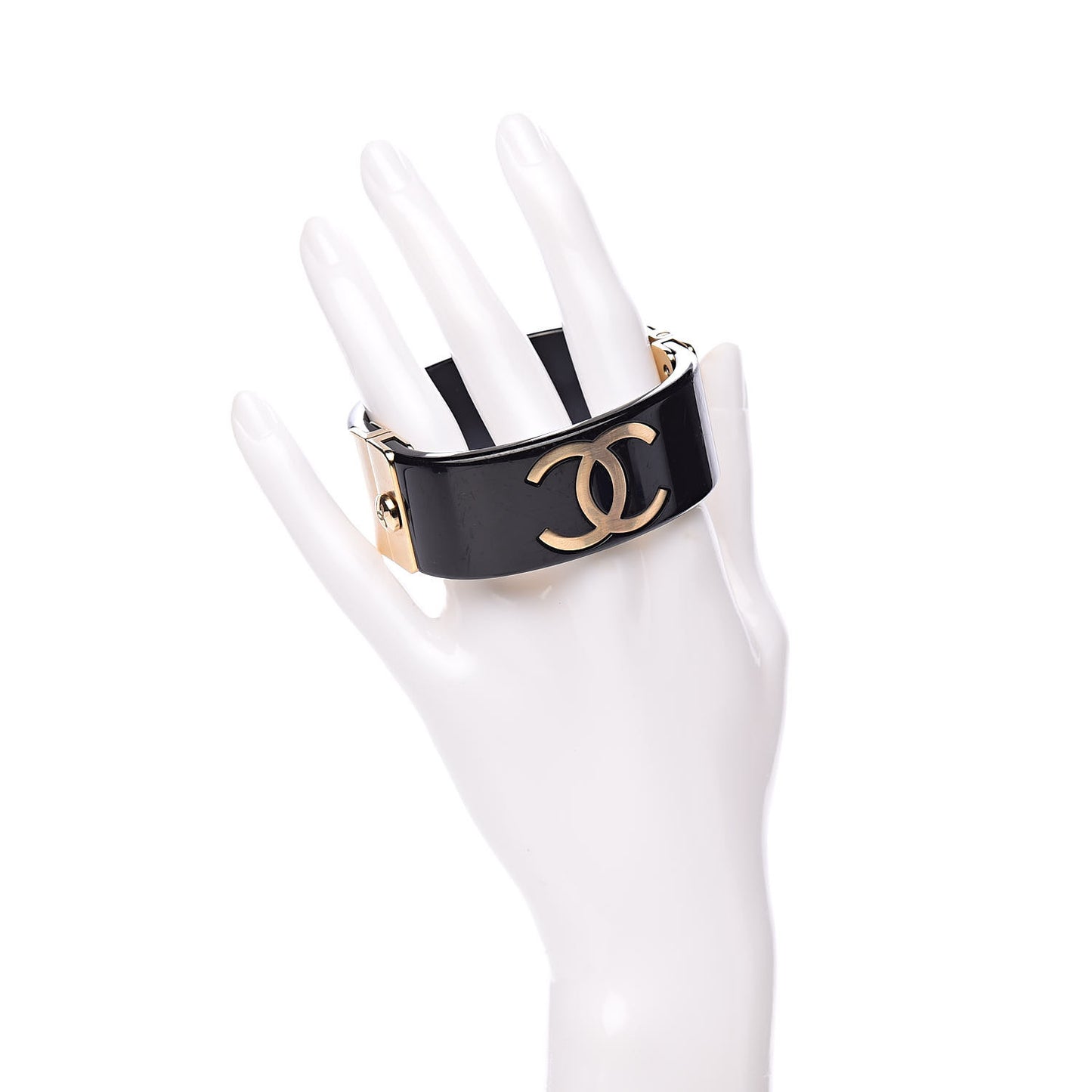 Resin CC Cuff Black Gold