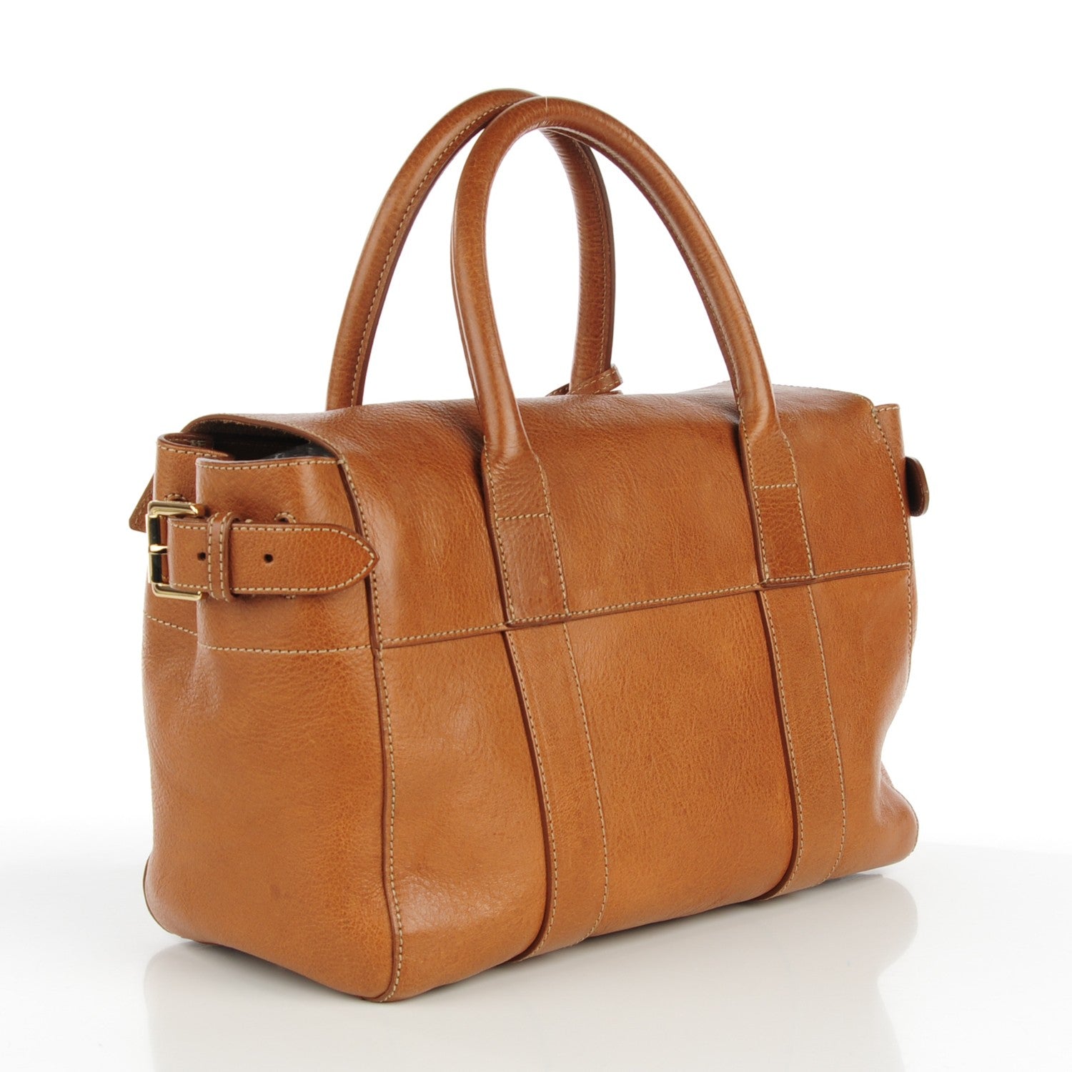 Mulberry Natural Leather Small Bayswater Oak 3 of 8