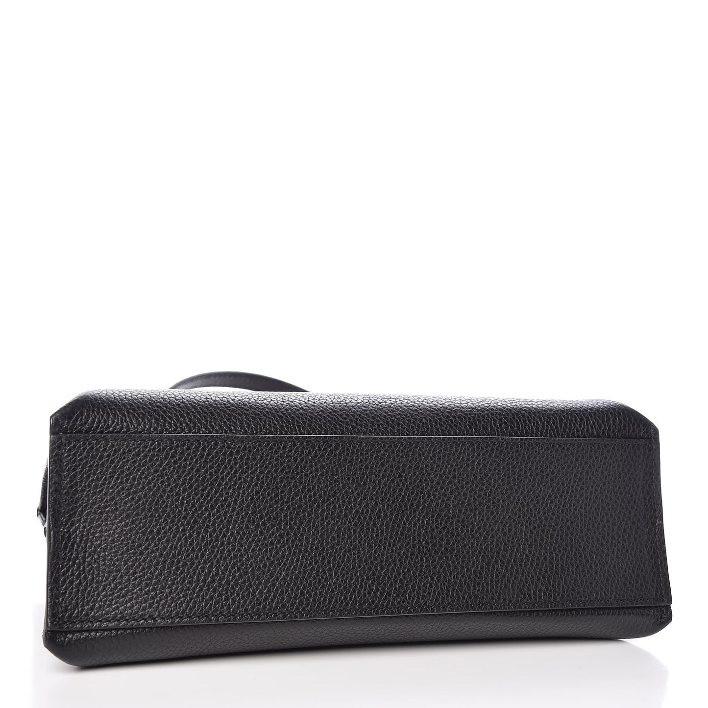 Cellarius Calfskin Small Bamboo Daily Top Handle Bag Black