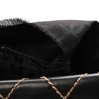 Chanel Calfskin Wild Stitch Large Tote Black 15 of 15