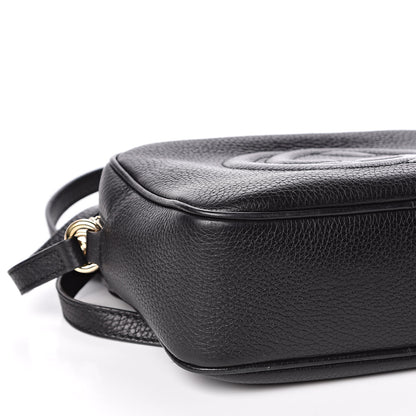 Gucci Pebbled Calfskin Small Soho Disco Bag Black 10 of 13