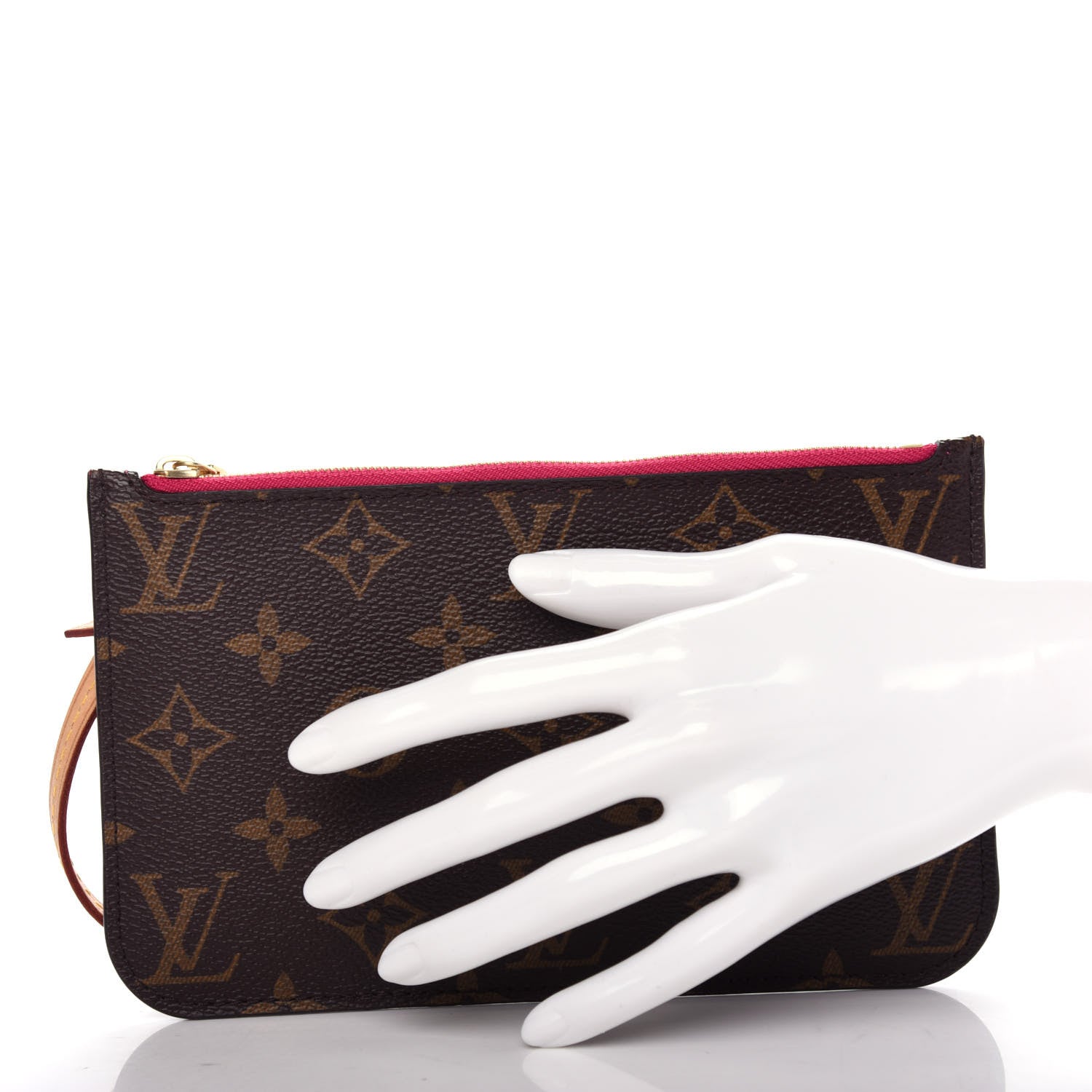 Louis Vuitton Monogram Neverfull PM Pochette Pivoine 2 of 7