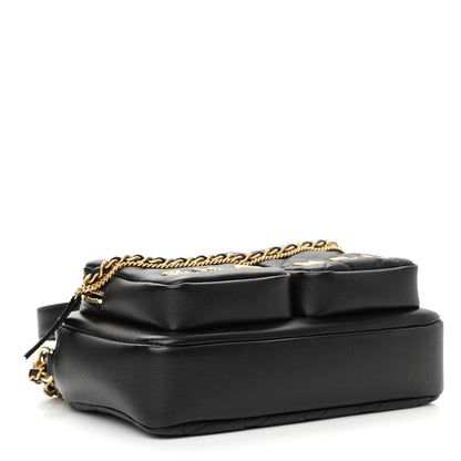 Chanel Calfskin Quilted Small Camera Case Black 4 of 11