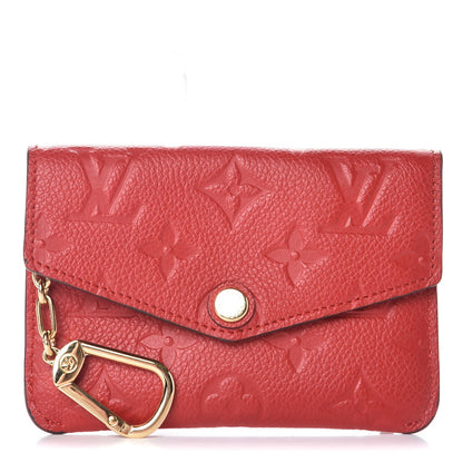 Louis Vuitton Empreinte Key Pouch Cherry 1 of 7
