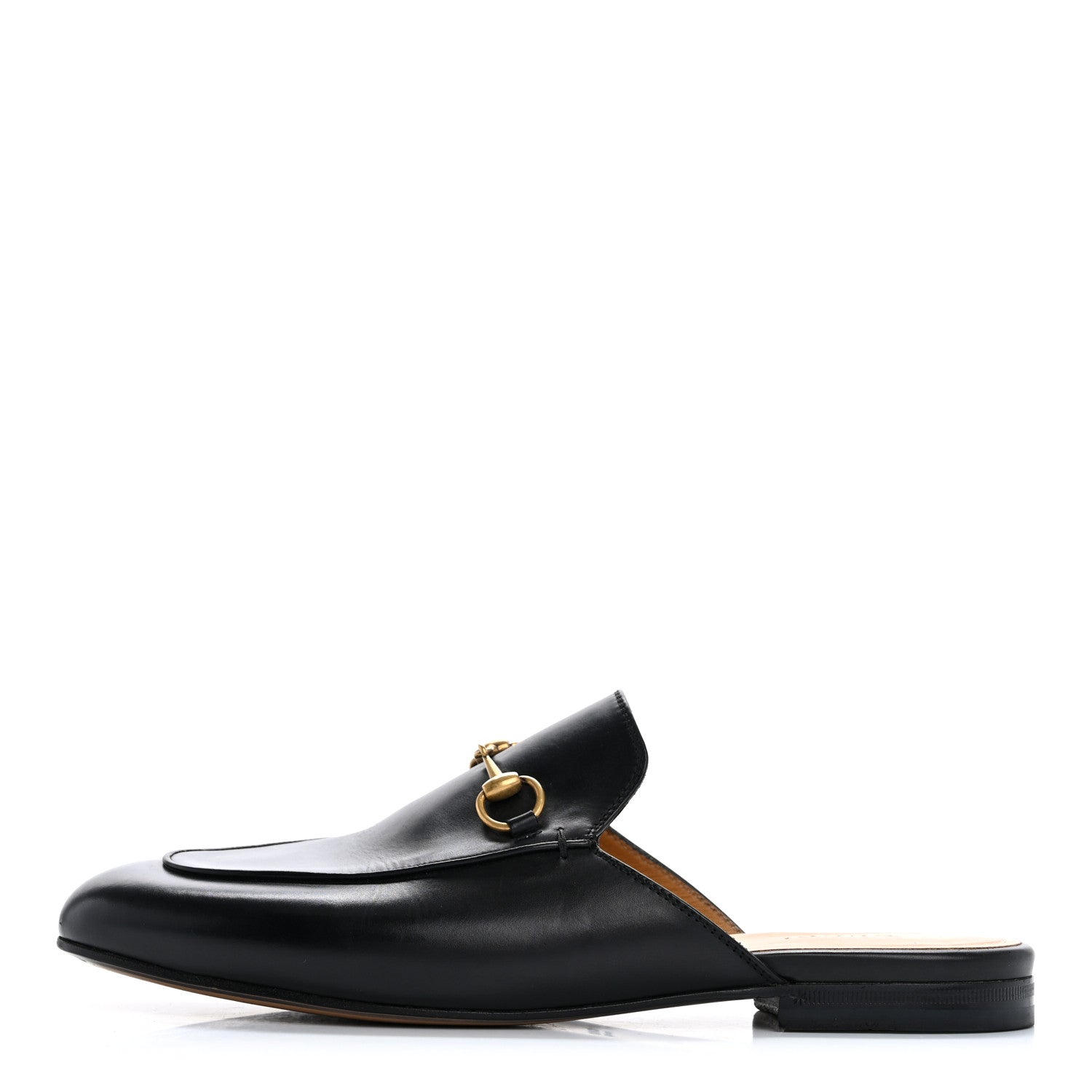 Gucci Calfskin Womens Princetown Slippers 40 Black 1 of 9