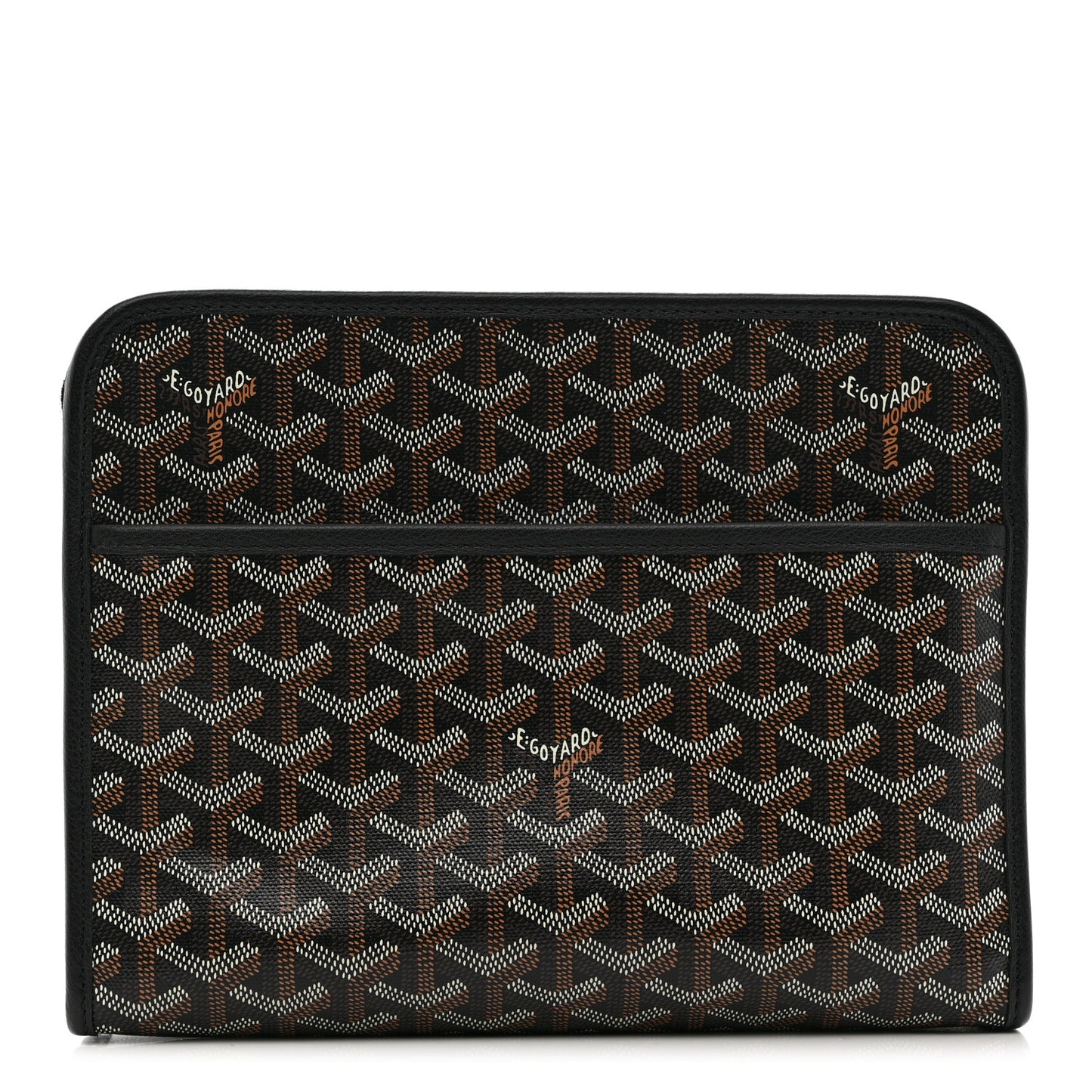 Goyardine Jouvence MM Toiletry Pouch Black