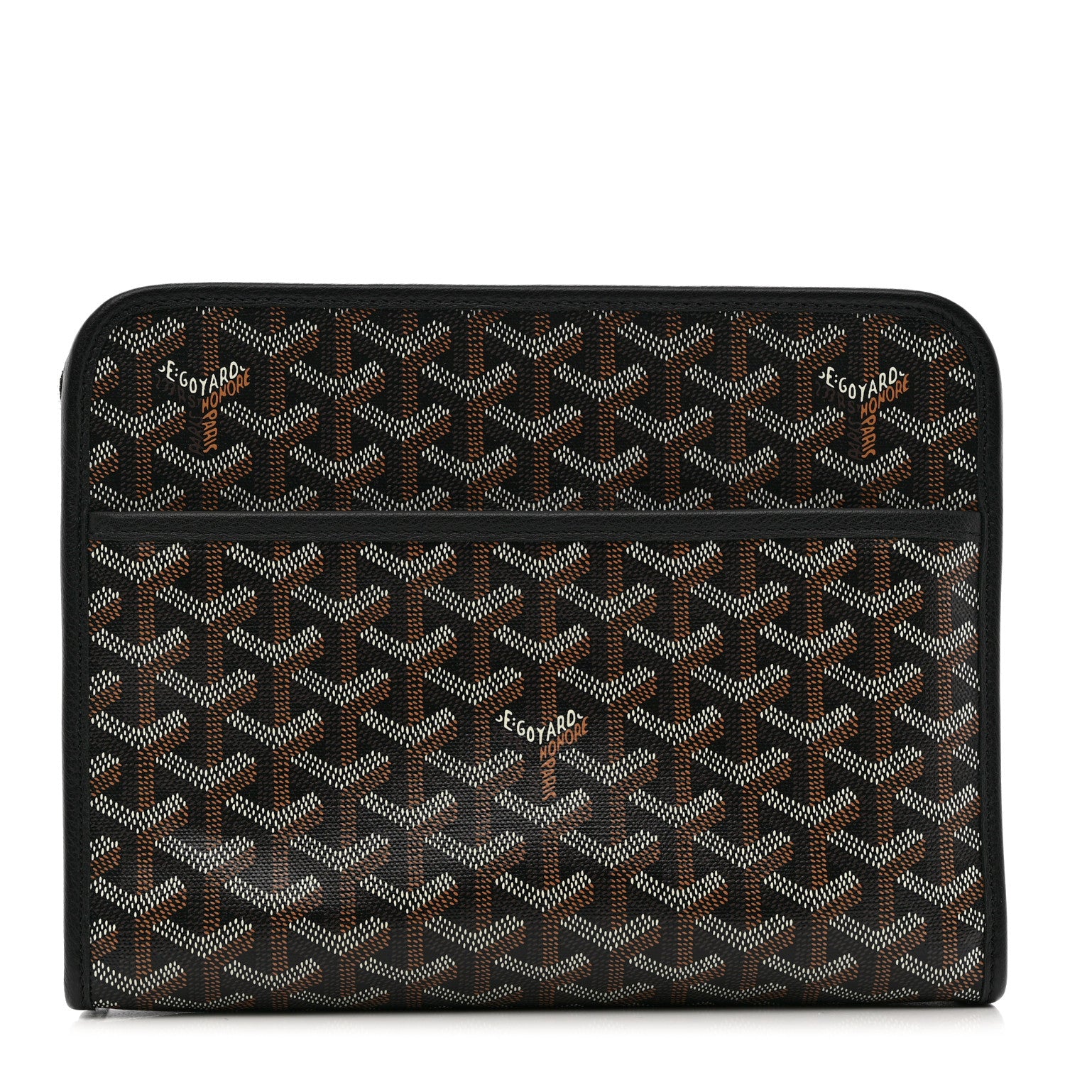 Goyard Goyardine Jouvence MM Toiletry Pouch Black 1 of 8